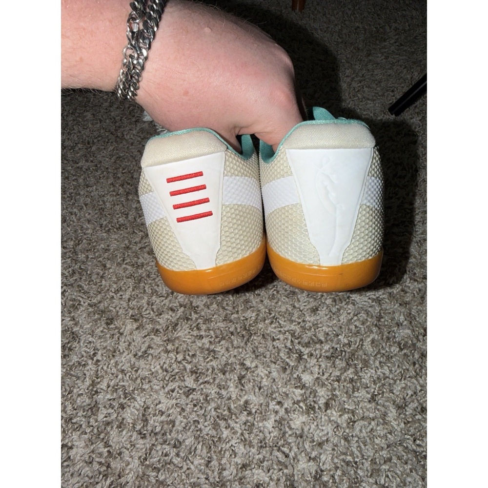 Size 10 - Nike Kobe 11 EM Low Summer 2016 Miami White Teal 836183-103 - Picture 7 of 8